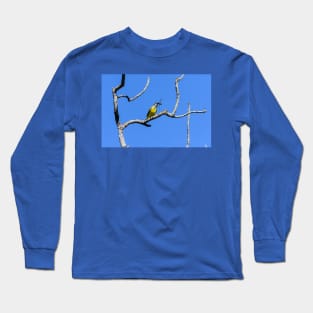 Couch's Kingbird - Dragonfly For Lunch Long Sleeve T-Shirt